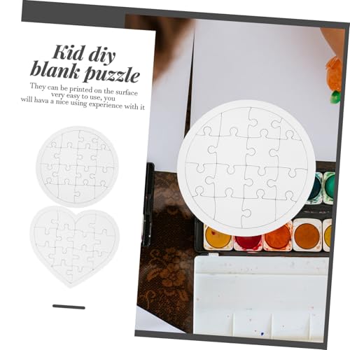 SUPVOX 10 Stück Teiliges Blanko Puzzle Papier Sublimationsfähig Kindersicher mit Abgerundeten Kanten DIY malspielzeug für Jungen und Mädchen zur Kreativen Frühförderung und Individuellen SUPVOX 10 Stück Teiliges Blanko Puzzle Papier Sublimationsfähig Kindersicher mit Abgerundeten Kanten DIY malspielzeug für Jungen und Mädchen zur Kreativen Frühförderung und Individuellen von Supvox