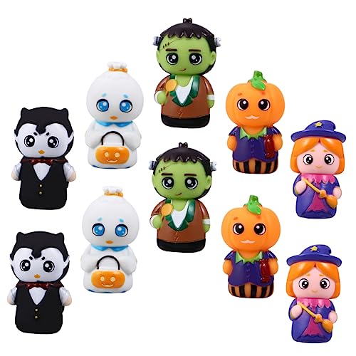 SUPVOX 10 Stück Teiliges Halloween Fingerpuppen Bunte Handpuppen aus Weichem Material Interaktives Erzählspielzeug für Erwachsene Fördert Kreativität und Geschicklichkeit für Halloween SUPVOX 10 Stück Teiliges Halloween Fingerpuppen Bunte Handpuppen aus Weichem Material Interaktives Erzählspielzeug für Erwachsene Fördert Kreativität und Geschicklichkeit für Halloween von Supvox
