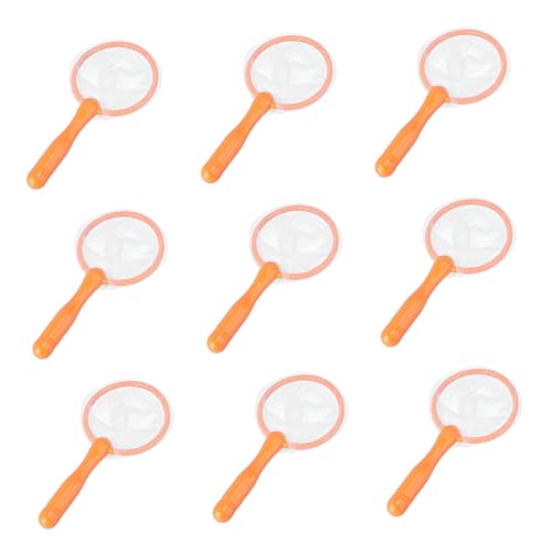 SUPVOX 10 Stück Teiliges Handkescher Leichtes Robustes Fischernetz mit Komfortablem Griff Großes Netz für Einfache Fischfangspiele Kindersicheres Material als Wasserspielzeug Am Strand SUPVOX 10 Stück Teiliges Handkescher Leichtes Robustes Fischernetz mit Komfortablem Griff Großes Netz für Einfache Fischfangspiele Kindersicheres Material als Wasserspielzeug Am Strand von Supvox