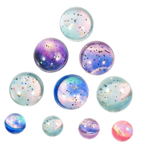 SUPVOX 10 Stück Teiliges Kleine Elastische Stern Bouncy Bälle Dekorative Stressabbau Spielzeuge für Leicht Tragbar für Spielpausen und Freizeitaktivitäten Zufällige Farbe Zufällige Farbe von Supvox