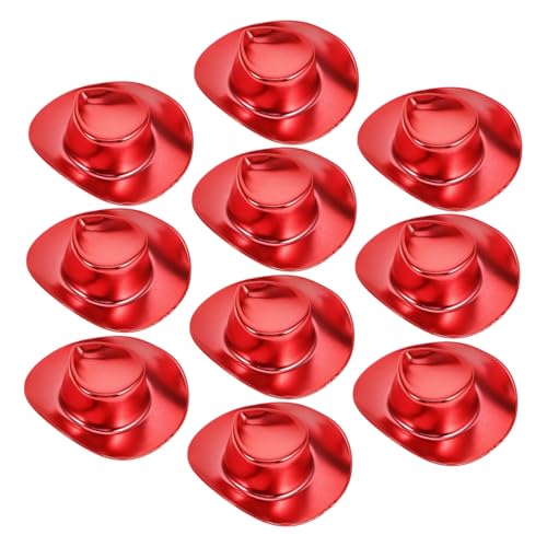 SUPVOX 10 Stück Teiliges Mini Cowboyhut Miniaturhut aus Leichtem Material Stabile DIY Puppenhaus deko Austauschbare Winzige Hüte für Basteln und Ankleiden von Puppen SUPVOX 10 Stück Teiliges Mini Cowboyhut Miniaturhut aus Leichtem Material Stabile DIY Puppenhaus deko Austauschbare Winzige Hüte für Basteln und Ankleiden von Puppen von Supvox