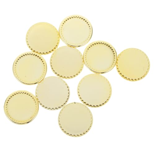 SUPVOX 10 Stück Teiliges Mini Geschirr Goldene Miniatur Teller Langlebig Realistische Puppenhaus Zubehör Dekoration für Miniaturküche und DIY Bastelarbeiten SUPVOX 10 Stück Teiliges Mini Geschirr Goldene Miniatur Teller Langlebig Realistische Puppenhaus Zubehör Dekoration für Miniaturküche und DIY Bastelarbeiten von Supvox