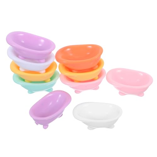 SUPVOX 10 Stück Teiliges Miniatur Badewannen Deko Realistische Badezimmer Mikrolandschaft Glatte Oberfläche Leicht Kompakt Handliches Puppenhaus Zubehör SUPVOX 10 Stück Teiliges Miniatur Badewannen Deko Realistische Badezimmer Mikrolandschaft Glatte Oberfläche Leicht Kompakt Handliches Puppenhaus Zubehör von Supvox