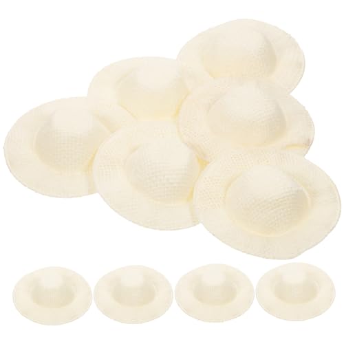 SUPVOX 10 Stück Teiliges Miniatur Strohhüte in Naturfarbe Handgewebte Kleine Puppenhüte für DIY Bastelprojekte Mini Puppenhaus Dekoration und Kreative Handarbeiten SUPVOX 10 Stück Teiliges Miniatur Strohhüte in Naturfarbe Handgewebte Kleine Puppenhüte für DIY Bastelprojekte Mini Puppenhaus Dekoration und Kreative Handarbeiten von Supvox