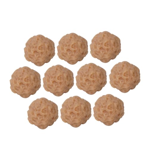 SUPVOX 10 Stück Teiliges Realistische Künstliche Rindfleisch Fleischbällchen aus PVC Lebensechte Mini Fleischball Deko für Küchen und Food Szenen Tragbare Simulation Essbaren Fleisch SUPVOX 10 Stück Teiliges Realistische Künstliche Rindfleisch Fleischbällchen aus PVC Lebensechte Mini Fleischball Deko für Küchen und Food Szenen Tragbare Simulation Essbaren Fleisch von Supvox