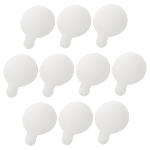 SUPVOX 10 Stück Teiliges Transparente Bubble Craft Zubehör Weiche DIY Bubble Inserts aus Kindersicherem Austauschbare Innenkerne Kreatives Bastelzubehör zur Stressreduktion von Supvox