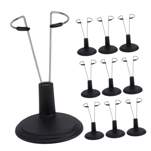 SUPVOX 10 Stück Teiliges Verstellbares Puppenständer- Stabile Basis für Action Figures Vielseitig Anpassbar für Sammlerfiguren Elegantes Design für Tischdekoration und Sichere SUPVOX 10 Stück Teiliges Verstellbares Puppenständer- Stabile Basis für Action Figures Vielseitig Anpassbar für Sammlerfiguren Elegantes Design für Tischdekoration und Sichere von Supvox