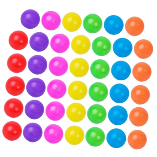 SUPVOX 100 Stück Bunte Kunststoffbälle für Spielgruben Ozeanbälle für Spielplätze und Badespaß für Aktivitäten Drinnen und Draußen SUPVOX 100 Stück Bunte Kunststoffbälle für Spielgruben Ozeanbälle für Spielplätze und Badespaß für Aktivitäten Drinnen und Draußen von Supvox