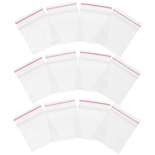 SUPVOX 100 Stück Miniatur Aufbewahrungsbeutel Selbstverschließbare Mini Tüten für Puppenhaus Modelle Transparente Pouch für Schmuck Süßigkeiten Kleinteile Praktische Lagerlösung SUPVOX 100 Stück Miniatur Aufbewahrungsbeutel Selbstverschließbare Mini Tüten für Puppenhaus Modelle Transparente Pouch für Schmuck Süßigkeiten Kleinteile Praktische Lagerlösung von Supvox