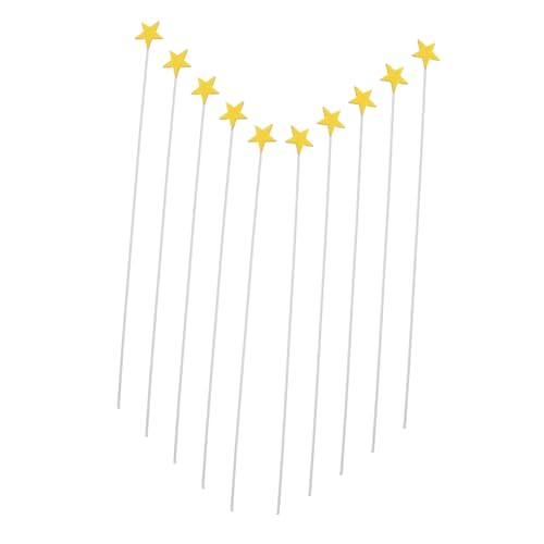 SUPVOX 100 Stück Teiliges Sterne Cupcake Toppers aus Weichem Schwamm Wiederverwendbar Vielseitig Einsetzbar für Geburtstags und Hochzeitskuchen Kreative Tortendeko für Festliche Anlässe SUPVOX 100 Stück Teiliges Sterne Cupcake Toppers aus Weichem Schwamm Wiederverwendbar Vielseitig Einsetzbar für Geburtstags und Hochzeitskuchen Kreative Tortendeko für Festliche Anlässe von Supvox