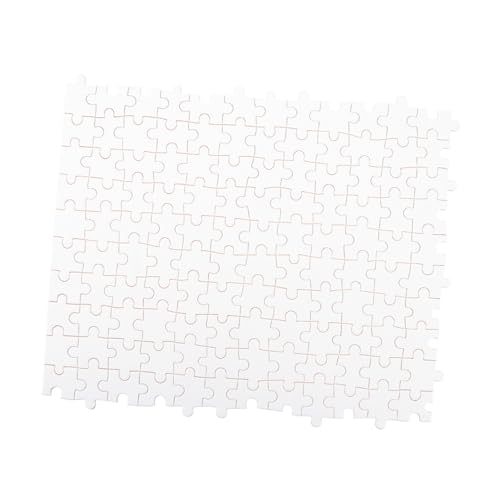 SUPVOX 1000 Stück Teiliges DIY Holzpuzzle aus Natürlichem Robustem Holz für Heißtransfer Blanko Puzzle Teile zum Gestalten von Kunsthandwerk und Personalisierten Geschenken von Supvox