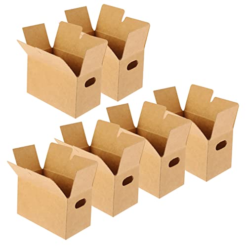 SUPVOX 10er-Box Miniboxen Für Mini-hausdekoration Puppen-miniboxen DIY Boxen Winziges Figurendekor Winziges Hausdekor Mini-hausboxen Brown Kraftpapier SUPVOX 10er-Box Miniboxen Für Mini-hausdekoration Puppen-miniboxen DIY Boxen Winziges Figurendekor Winziges Hausdekor Mini-hausboxen Brown Kraftpapier von Supvox