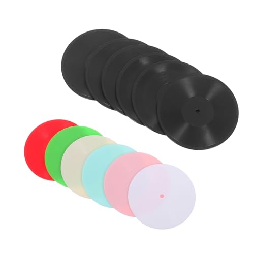 SUPVOX 12 Stück Miniatur Schallplatten für Puppenhaus Deko Schwarze und Einfarbige Vinyl Modelle Langlebig Vielseitig Einsetzbar als Puppenhaus Zubehör und Landschaftsdeko SUPVOX 12 Stück Miniatur Schallplatten für Puppenhaus Deko Schwarze und Einfarbige Vinyl Modelle Langlebig Vielseitig Einsetzbar als Puppenhaus Zubehör und Landschaftsdeko von Supvox