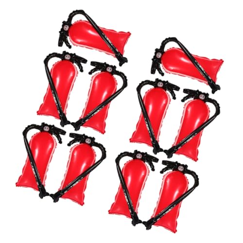 SUPVOX 12 Stück Teiliges Aufblasbare Folienballons in Feuerlöscher Form Feuerwehrmann Partydeko für Kindergeburtstag Robustes Aluminium als Feuerwehr Dekoration für Mottopartys SUPVOX 12 Stück Teiliges Aufblasbare Folienballons in Feuerlöscher Form Feuerwehrmann Partydeko für Kindergeburtstag Robustes Aluminium als Feuerwehr Dekoration für Mottopartys von Supvox