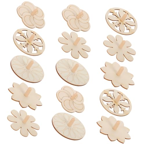 SUPVOX 12 Stück Teiliges DIY Gyro für Lustige Unvollendete Drehspiele aus Holz und Kunststoff Kreatives Bastelspielzeug für Jungen und Mädchen Schnelles Rotationsspiel Geschenk SUPVOX 12 Stück Teiliges DIY Gyro für Lustige Unvollendete Drehspiele aus Holz und Kunststoff Kreatives Bastelspielzeug für Jungen und Mädchen Schnelles Rotationsspiel Geschenk von Supvox