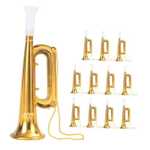 SUPVOX 12 Stück Teiliges Kunststoff Trompeten für Leichtes Buntes Musikinstrument aus Robustem Abs für Geburtstag Weihnachten und Festtage Fördert Musikalisches Interesse SUPVOX 12 Stück Teiliges Kunststoff Trompeten für Leichtes Buntes Musikinstrument aus Robustem Abs für Geburtstag Weihnachten und Festtage Fördert Musikalisches Interesse von Supvox