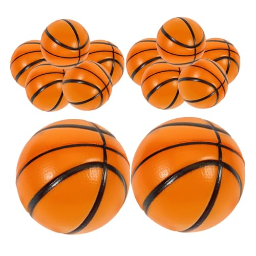 SUPVOX 12 Stück Teiliges Mini Basketball Squeeze Stressabbau Bälle aus Langlebigem Waschbarem Material Entspannend und Dekomprimierend als Party Mitgebsel für Stressreduzierende Übungen von Supvox