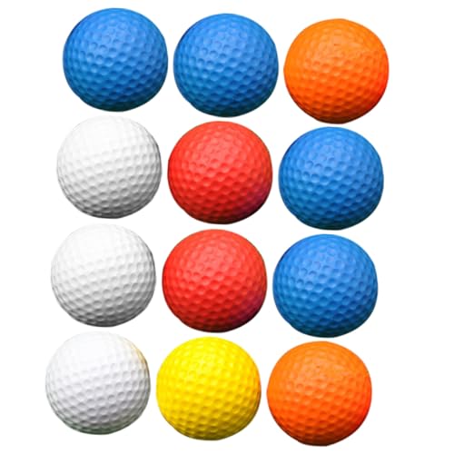SUPVOX 12 Stück Teiliges Mini Golf PU Stressbälle Lustige Dehnbare Entlastungsbälle für Bunte Weiche Squishy Spielzeuge als Mitgebsel für Kindergeburtstag und Partyspaß Zufällige Farbe SUPVOX 12 Stück Teiliges Mini Golf PU Stressbälle Lustige Dehnbare Entlastungsbälle für Bunte Weiche Squishy Spielzeuge als Mitgebsel für Kindergeburtstag und Partyspaß Zufällige Farbe von Supvox