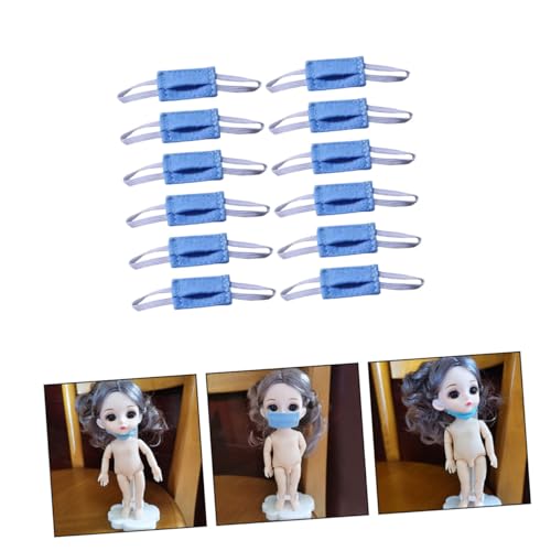 SUPVOX 12 Stück Teiliges Miniatur Masken für DIY Puppen Realistische Mini Gesichtsmasken Vielseitige Bastelzubehör für Puppendekoration Fotorequisiten und Miniatur Szenen von Supvox