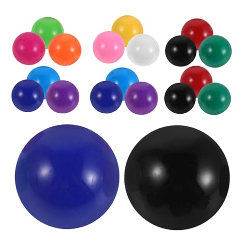 SUPVOX 120 Stück Teiliges Bunte Ersatzmarbles für Murmelbahn Robustes Lernspielzeug für Mathematik Lehrhilfe mit Farbenfrohen Kugeln für Interaktives und Zählen von Supvox