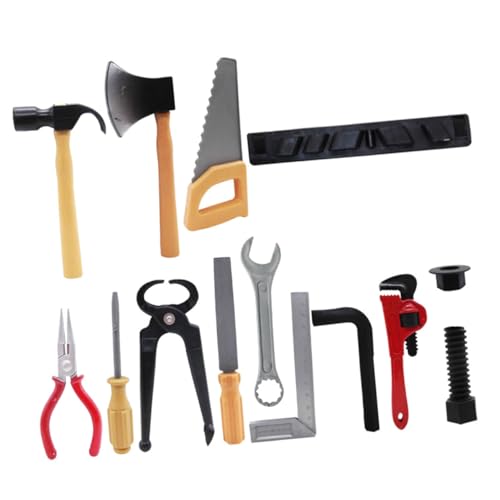 SUPVOX 14 Stück Reparaturwerkzeug Tell Dir Vor, Zu Für Jungen Reparaturwerkzeuge Für Mechanikerspielzeug Für Vorgeben SUPVOX 14 Stück Reparaturwerkzeug Tell Dir Vor, Zu Für Jungen Reparaturwerkzeuge Für Mechanikerspielzeug Für Vorgeben von Supvox