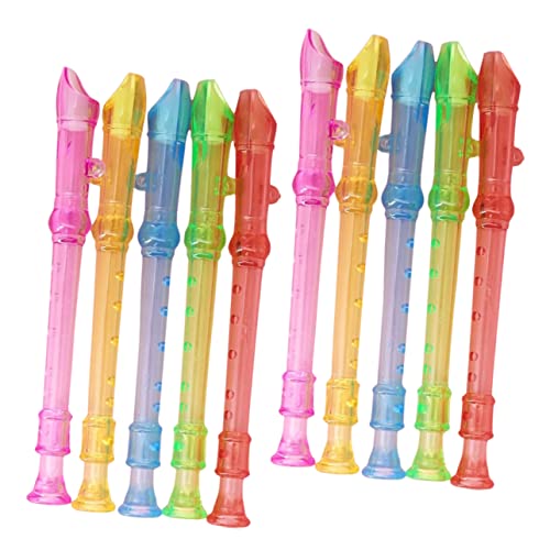 SUPVOX 15 Stück Kinderklarinetten Anfänger Klarinette Zufallsfarben Leichtes Blasinstrument für Musikliebhaber Zufällige Farbe Zufällige Farbe von Supvox