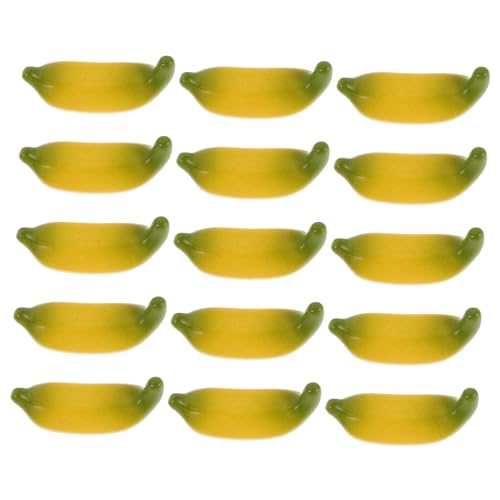 SUPVOX 15 Stück Mini Künstliche Bananen Realistische Miniatur Obst Deko für DIY Bastelprojekte Party Zubehör Fotorequisiten und Kreative Wreath Dekorationen SUPVOX 15 Stück Mini Künstliche Bananen Realistische Miniatur Obst Deko für DIY Bastelprojekte Party Zubehör Fotorequisiten und Kreative Wreath Dekorationen von Supvox