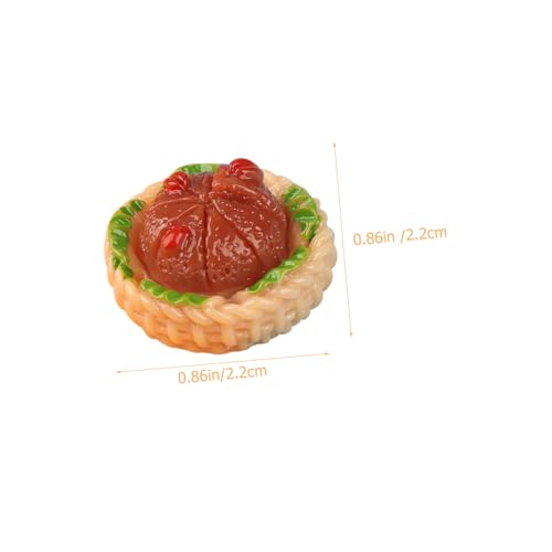 SUPVOX 15 Stück Teiliges Miniatur Food Model Realistische Puppenhaus Küchenaccessoires Langlebige Farbstabilität Vielseitig als Deko und Fotorequisiten für Spielküchen und Kreative von Supvox