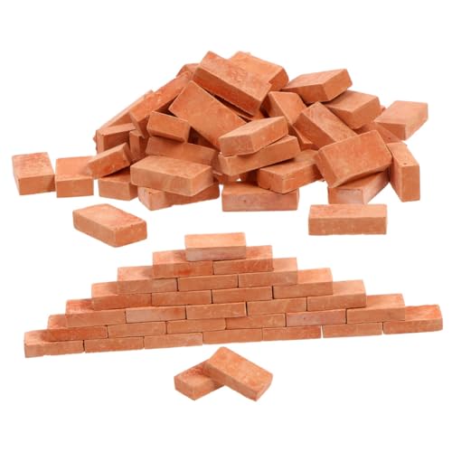 SUPVOX 150 Stück Maßstab Leichte Tonbausteine für DIY Sandkasten Landschaftsbau Realistische Bastelsteine für Modellbau und Miniaturhäuser SUPVOX 150 Stück Maßstab Leichte Tonbausteine für DIY Sandkasten Landschaftsbau Realistische Bastelsteine für Modellbau und Miniaturhäuser von Supvox