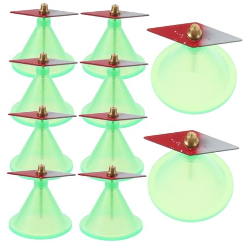 SUPVOX 16 Stück Teiliges Flügelmagnetnadeln mit Ständer Kleine Magnetische Nadeln für Schulversuche Demonstration von Magnetfeldlinien Polarität und Physikalischen Zufällige Farbe von Supvox