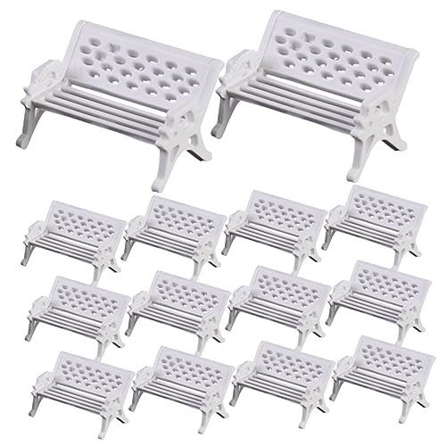 SUPVOX 16 Stück Teiliges Miniatur Realistische Mini Bank Modelle für Puppenhaus und DIY Dekoration Dekoratives Miniatur Ornament für Spielzeughaus Mittelgroß von Supvox