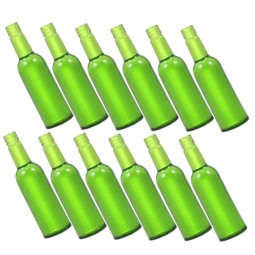SUPVOX 18 Stück Teiliges Miniatur Bierflaschen aus Resin Realistische Puppenhaus Dekoration Leichte Mini Flaschen für Puppenhaus Küchen Partyszene Detailgetreue Kleine Flaschen Zubehör von Supvox