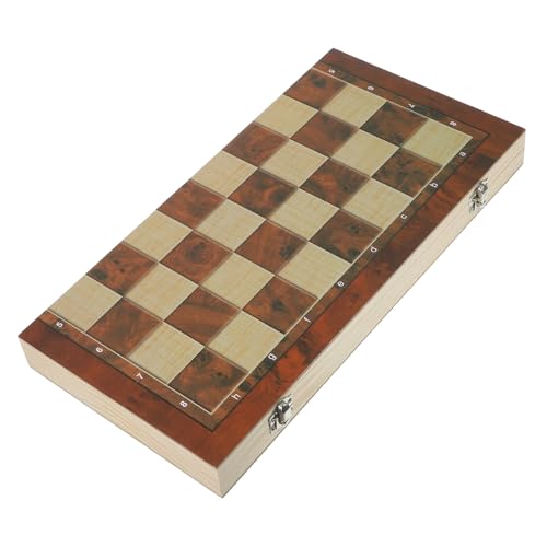 SUPVOX 1Satz Faltbares Holzschachbrett Pädagogisches Schachspiel für für Zuhause Büro und Reisen Exquisites für Familie und Freunde SUPVOX 1Satz Faltbares Holzschachbrett Pädagogisches Schachspiel für für Zuhause Büro und Reisen Exquisites für Familie und Freunde von Supvox