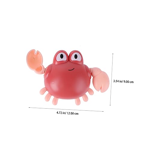 SUPVOX 2 STÜCK Teiliges Badespielzeug Badewannenspielzeug Kleine Krabbe Wasserfest Sicher für Kleinkinder Bunte Farben für Spielerisches Baden Geeignet Zufällige Farbe Zufällige Farbe von Supvox