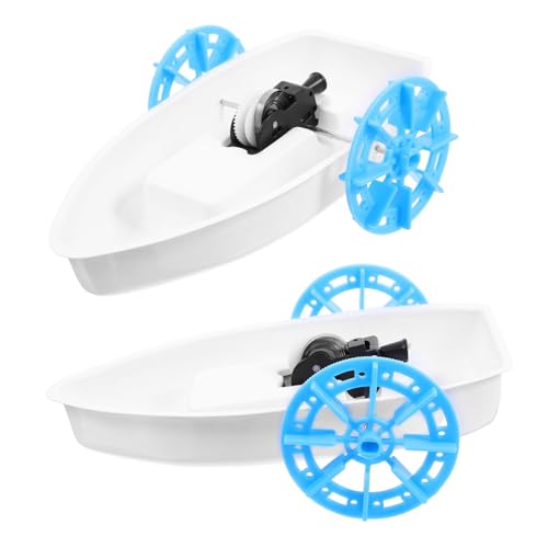 SUPVOX 2 Sätze Amphibisches Raddampfer Modell DIY Bausatz Kleines Boot Robustes Material Einfach Zusammenzubauen Für Erwachsene Dekoration Zuhause Büro SUPVOX 2 Sätze Amphibisches Raddampfer Modell DIY Bausatz Kleines Boot Robustes Material Einfach Zusammenzubauen Für Erwachsene Dekoration Zuhause Büro von Supvox