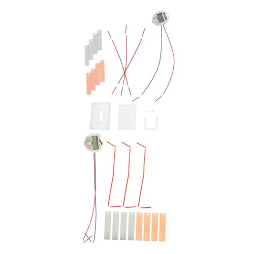 SUPVOX 2 Sätze DIY Obstbatterie Experimentierkit für Schüler Physik Wissenschaftsset Kreativität Fördern Praktische Stromerzeugung mit Fruchtbatterie für Schulprojekte und Experimente von Supvox