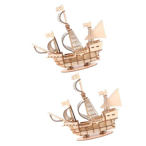 SUPVOX 2 Sätze Holzpuzzle Segelboot Puzzle für Erwachsene und Kreatives Steckpuzzle mit Glatten Kanten Segelschiff Modellbausatz Geduld und Beobachtung SUPVOX 2 Sätze Holzpuzzle Segelboot Puzzle für Erwachsene und Kreatives Steckpuzzle mit Glatten Kanten Segelschiff Modellbausatz Geduld und Beobachtung von Supvox