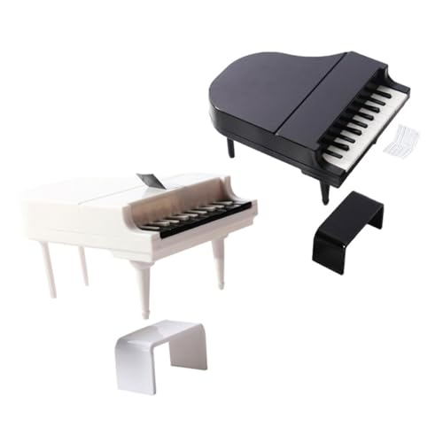 SUPVOX 2 Sätze Klaviermodell Puppenhausmöbel Mini Kleinkind Piano-Modell winziges Klavier Puppenhaus Klavier winziges Hausklavier kleines Klavier Spielzeugklavier Musikmöbel SUPVOX 2 Sätze Klaviermodell Puppenhausmöbel Mini Kleinkind Piano-Modell winziges Klavier Puppenhaus Klavier winziges Hausklavier kleines Klavier Spielzeugklavier Musikmöbel von Supvox