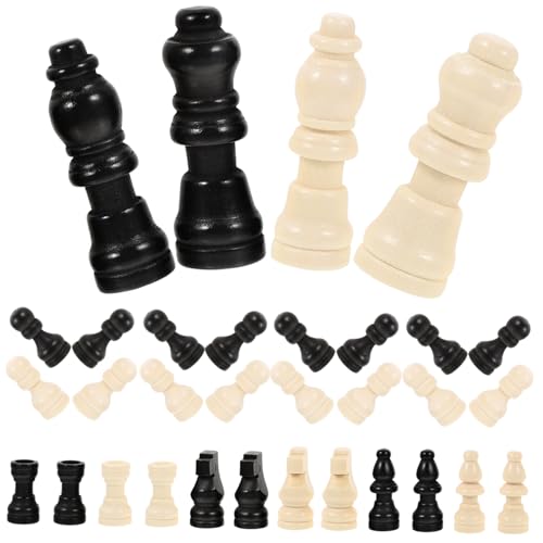 SUPVOX 2 Sätze Mini Holz Schachfiguren Set Schachspiel Figuren für Erwachsene für Brettspiele Leicht und Tragbar für Partys und Familienaktivitäten SUPVOX 2 Sätze Mini Holz Schachfiguren Set Schachspiel Figuren für Erwachsene für Brettspiele Leicht und Tragbar für Partys und Familienaktivitäten von Supvox