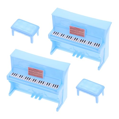 SUPVOX 2 Sätze Miniatur Klavier Modell mit Stuhl Puppenhaus Klavier Zubehör Teiliges Set Dekorativ und Bruchfest Geeignet für Mini Musikzimmer Zufällige Farbe SUPVOX 2 Sätze Miniatur Klavier Modell mit Stuhl Puppenhaus Klavier Zubehör Teiliges Set Dekorativ und Bruchfest Geeignet für Mini Musikzimmer Zufällige Farbe von Supvox