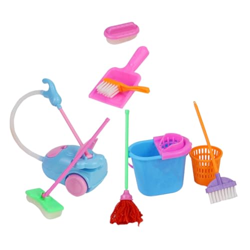 SUPVOX 2 Sätze Puppenhaus Reinigungs für Miniatur Reinigungsspielzeug mit Bunten Accessoires Leicht Tragbar Fördert Rollenspiel und Motorische Fähigkeiten Zufällige Farbe Zufällige Farbe SUPVOX 2 Sätze Puppenhaus Reinigungs für Miniatur Reinigungsspielzeug mit Bunten Accessoires Leicht Tragbar Fördert Rollenspiel und Motorische Fähigkeiten Zufällige Farbe Zufällige Farbe von Supvox