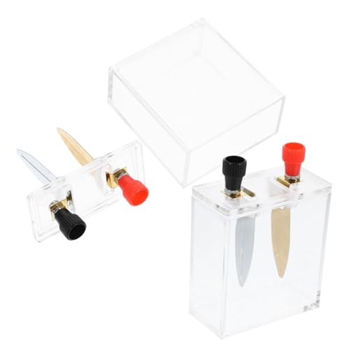 SUPVOX 2 Sätze Salzwasser -Batterie -Experimentbox Batterieexperiment im Klassenzimmer Labor -Science -Projekt -Kit Salzwasserwissenschaftler Kit Bildungsprojektkit Plastik Transparent SUPVOX 2 Sätze Salzwasser -Batterie -Experimentbox Batterieexperiment im Klassenzimmer Labor -Science -Projekt -Kit Salzwasserwissenschaftler Kit Bildungsprojektkit Plastik Transparent von Supvox