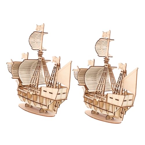 SUPVOX 2 Sätze Segelboot Puzzle aus Holz DIY Bausatz mit Vorgefertigten Teilen Sicher und Glatt für Jugendliche Ab Jahren Dekoratives Schiff Modellspielzeug für Erwachsene SUPVOX 2 Sätze Segelboot Puzzle aus Holz DIY Bausatz mit Vorgefertigten Teilen Sicher und Glatt für Jugendliche Ab Jahren Dekoratives Schiff Modellspielzeug für Erwachsene von Supvox