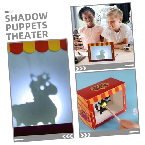 SUPVOX 2 Satz DIY Schattenpuppen Bastelset Teilig für Puppentheater Kreatives Schattenspiel Bildungsset zum Geschichtenerzählen und Handwerksspielzeug für Junge Mädchen und Jungen SUPVOX 2 Satz DIY Schattenpuppen Bastelset Teilig für Puppentheater Kreatives Schattenspiel Bildungsset zum Geschichtenerzählen und Handwerksspielzeug für Junge Mädchen und Jungen von Supvox