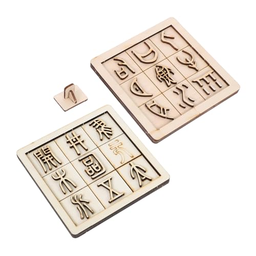 SUPVOX 2 Satz Holzspielzeug für Pädagogisches Druckspiel mit Kleinen Siegel Teiliges DIY Lernspielzeug für Wissenschaftsprojekte und Klassenzimmeraktivitäten von Supvox