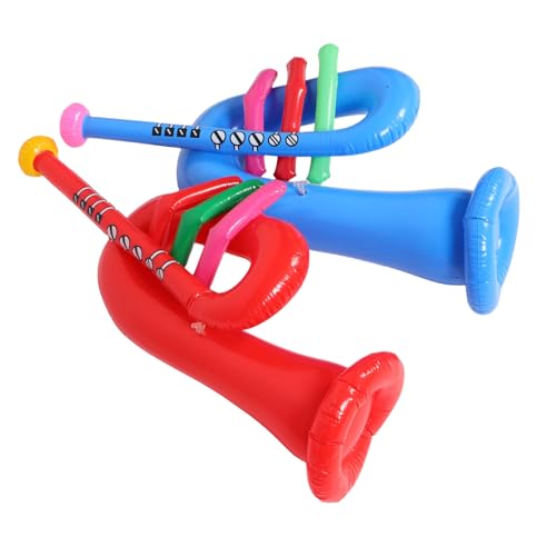 SUPVOX 2 Stück Aufblasbares Musikinstrument Wiederverwendbares Inflationsinstrument Interessantes Instrumentenspielzeug Bühnenrequisiten Accessoire Kinderpartydekorationen PVC SUPVOX 2 Stück Aufblasbares Musikinstrument Wiederverwendbares Inflationsinstrument Interessantes Instrumentenspielzeug Bühnenrequisiten Accessoire Kinderpartydekorationen PVC von Supvox