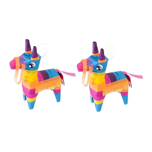 SUPVOX 2 Stück Bunte Piñata Dekoration Hängende Partydeko für Kindergeburtstag Cinco De Mayo und Mexikanische Feiern Selbst Befüllbar mit Süßigkeiten SUPVOX 2 Stück Bunte Piñata Dekoration Hängende Partydeko für Kindergeburtstag Cinco De Mayo und Mexikanische Feiern Selbst Befüllbar mit Süßigkeiten von Supvox