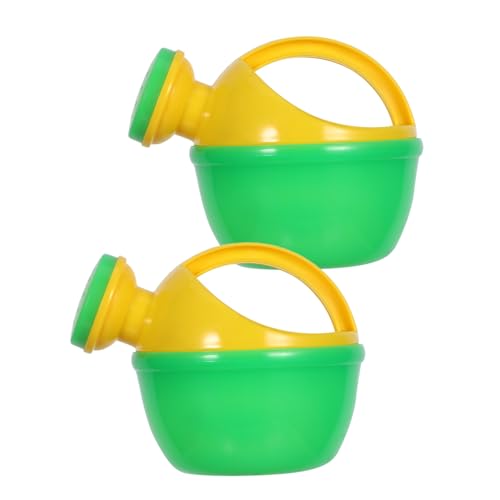 SUPVOX 2 Stück Gießkanne für Badewanne Strand Kunststoff Gießkanne für Kleinkinder Wasserspielzeug für Garten Strandaktivitäten Tragbar von Supvox