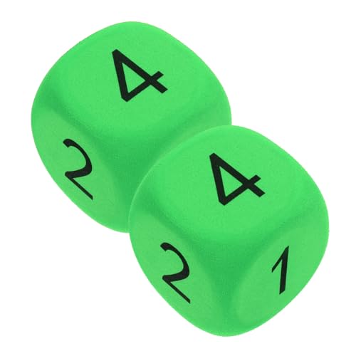 SUPVOX 2 Stück Große Eva Schaumstoffwürfel Sanft Sicher für Leichte Würfel für Klassenzimmer Party Spiele Lernspielzeug Vielseitig Pädagogisch SUPVOX 2 Stück Große Eva Schaumstoffwürfel Sanft Sicher für Leichte Würfel für Klassenzimmer Party Spiele Lernspielzeug Vielseitig Pädagogisch von Supvox