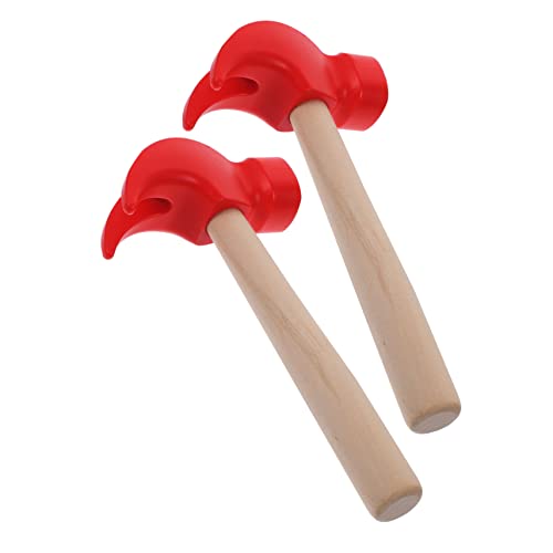 SUPVOX 2 Stück Hammer für Kreative Klopfspielzeuge mit Holzgriff Sicheres und Langlebiges Lernspielzeug Leuchtenden Farben für Jungen und Mädchen SUPVOX 2 Stück Hammer für Kreative Klopfspielzeuge mit Holzgriff Sicheres und Langlebiges Lernspielzeug Leuchtenden Farben für Jungen und Mädchen von Supvox